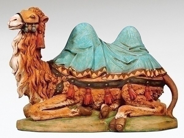 Nativity Camels King Fontanini Sculpture Catholic Statuary Statues Large